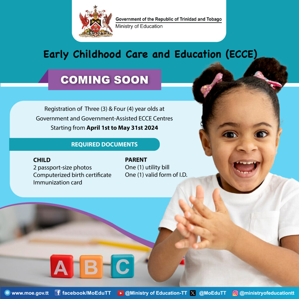 ECCE Registration 2024 Coming Soon Ministry of Education