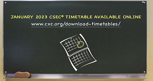 January 2023 CSEC Examination Timetable Ministry Of Education   Cxc Timetable January 2022 Png 