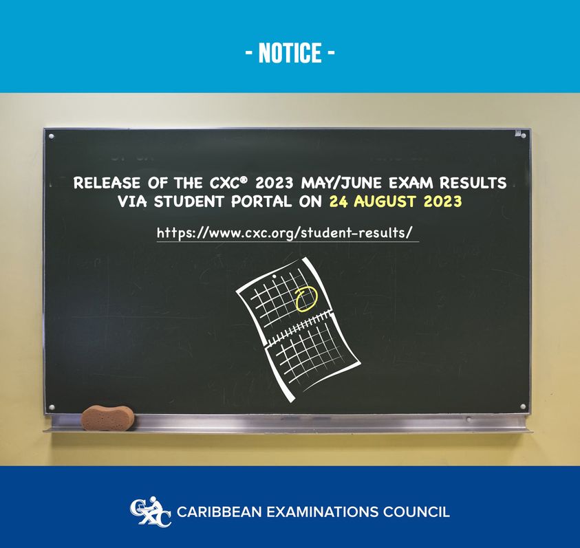 JUNE 2023 CXC/CSEC Results Soon) Ministry of Education