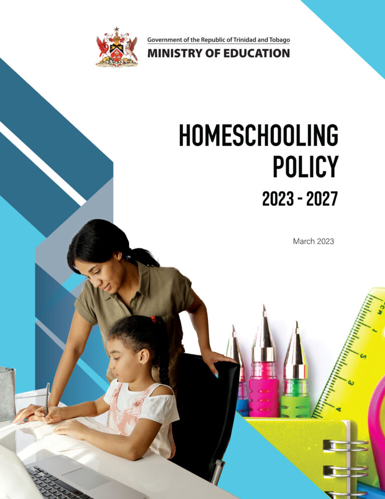 Home Schooling Policy 2023-2027 – Ministry Of Education