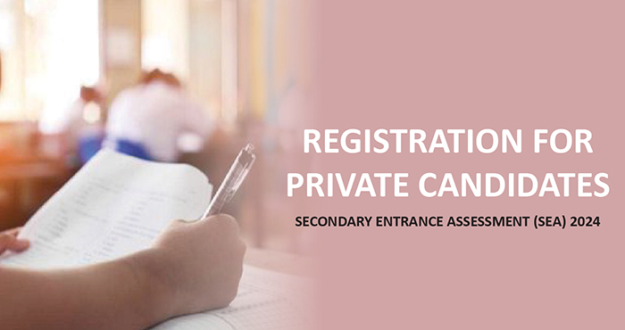 Registration For Private Candidates SEA 2024 Ministry Of Education   SEA 